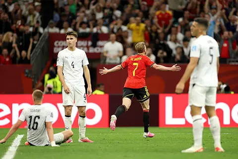 حسم تأهله.. منتخب بلجيكا يمطر شباك نيوزيلندا في كأس العالم 